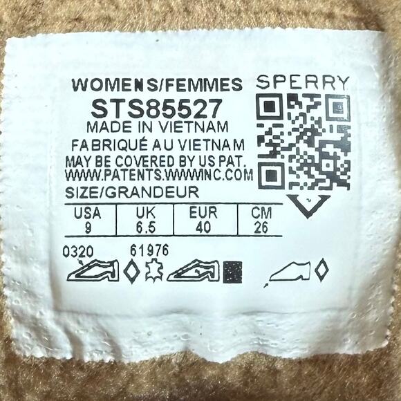 Sperry Womens Duck Rain Winter Boots Size 9 Waterproof STS85527 - Picture 2 of 11